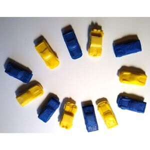 Lot Of 12 Sports Racing Cars Erasers Vintage Automobiles Japan UNUSED Retro